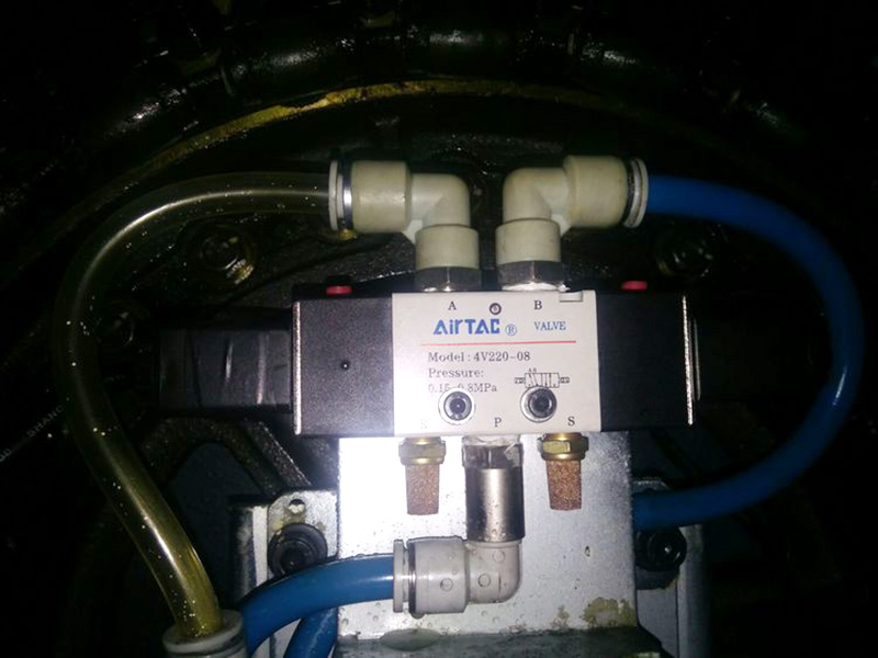 加工中心刀庫有沒有電磁閥？